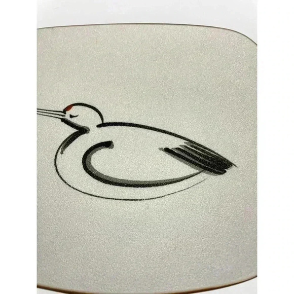 Avian Decorative Plate Asian Decor 9" - Picture 7 of 8